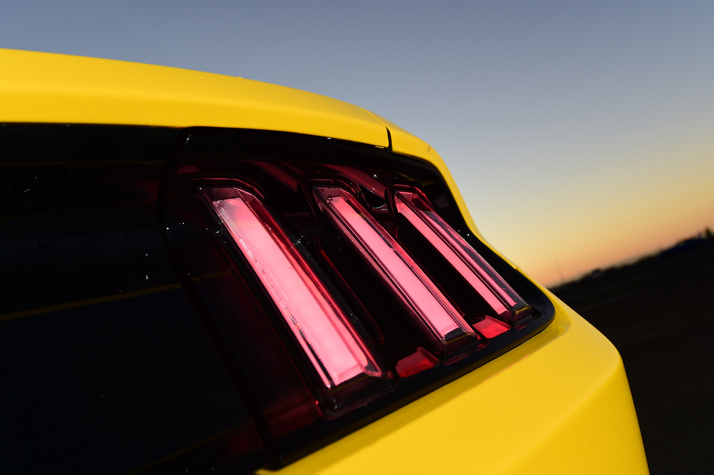 Ford Mustang - rear light detail