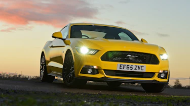 Ford Mustang - front dark