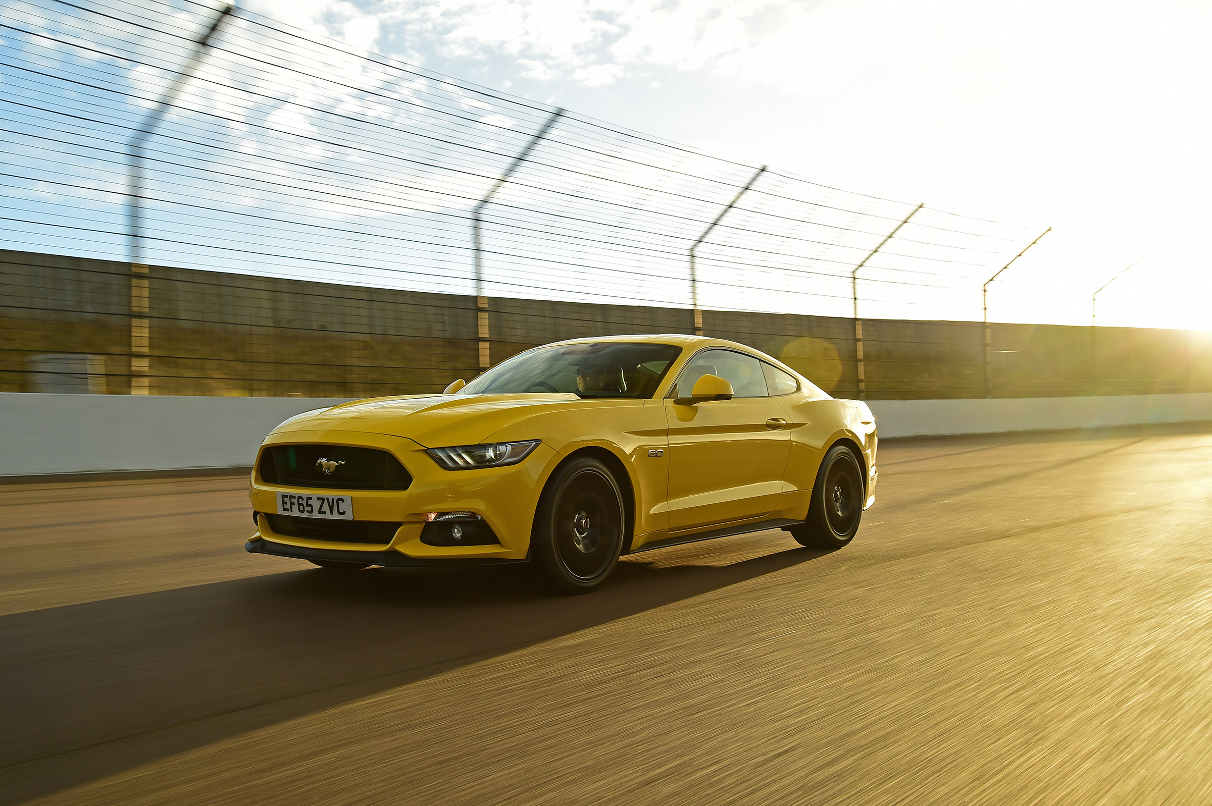 Ford Mustang - front panning