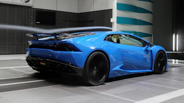Novitec Huracan rear side