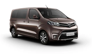 New Toyota Proace front quarter
