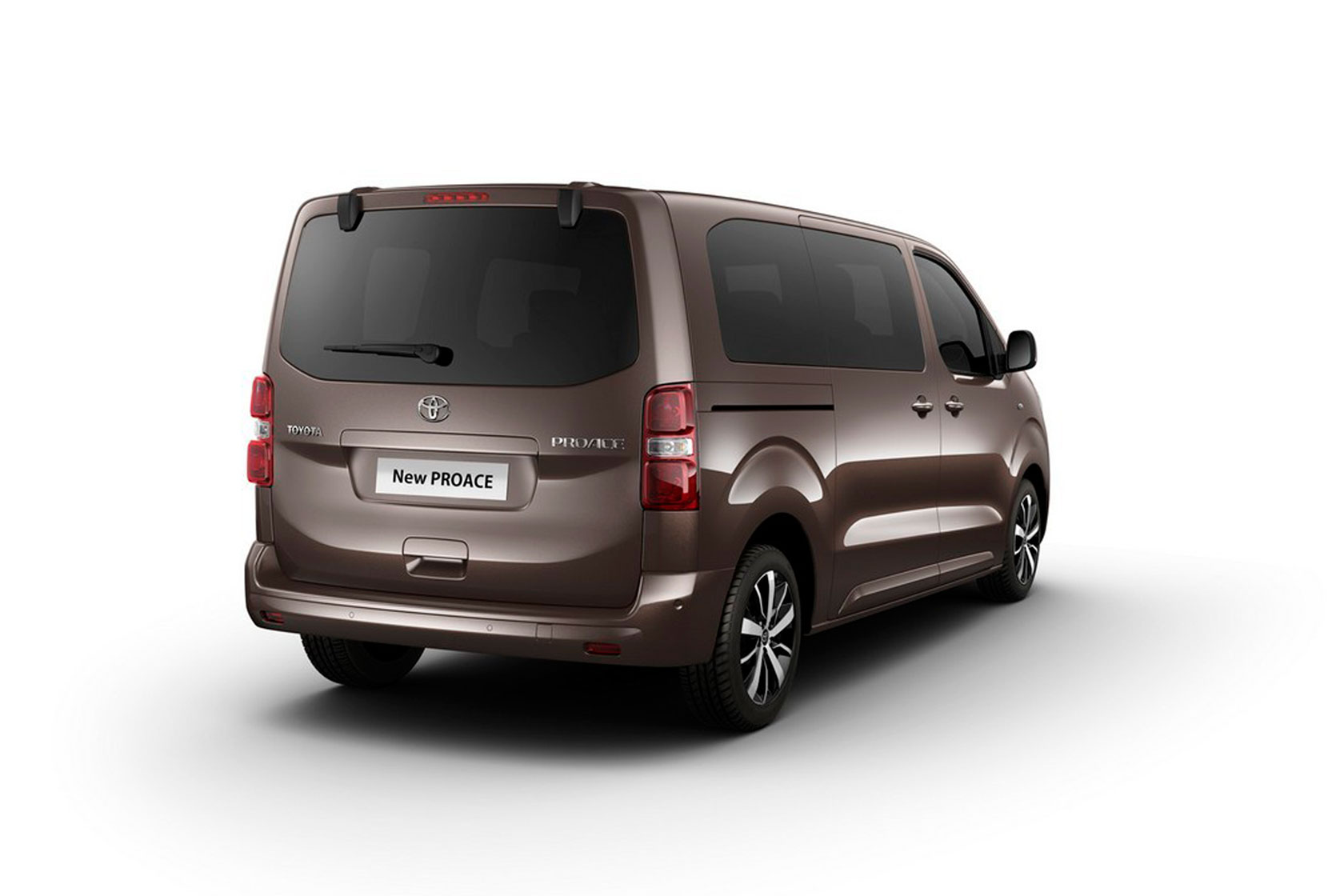New Toyota Proace rear quarter