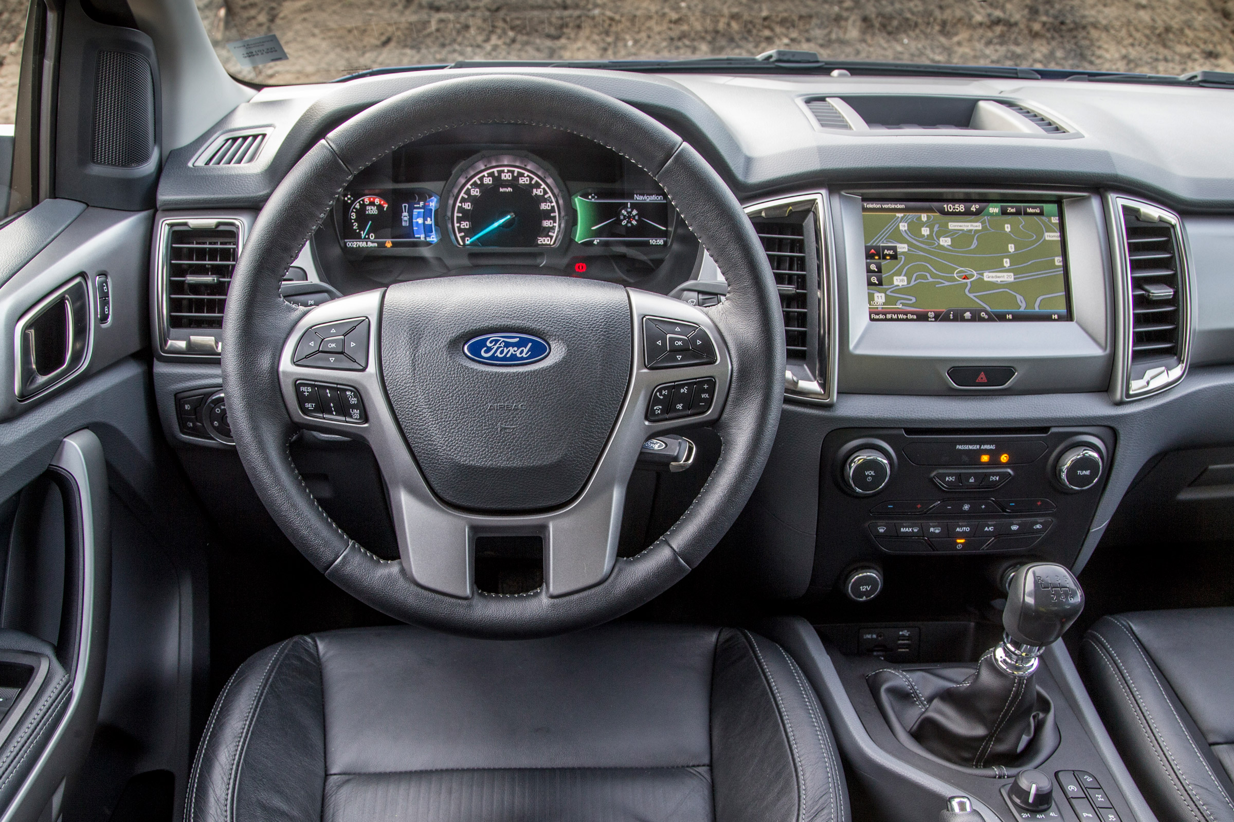 Ford Ranger 2016 interior
