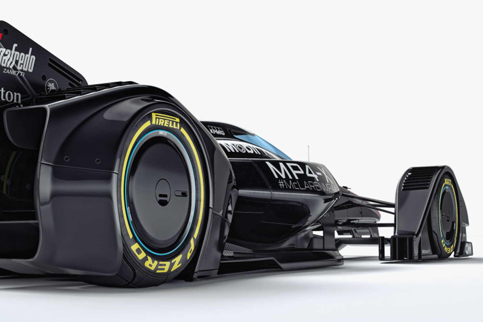 McLaren MP4-X - wheels