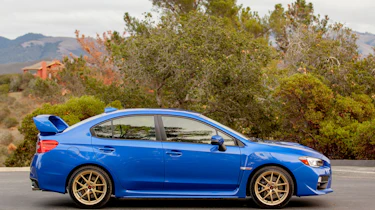 Subaru WRX STi panning