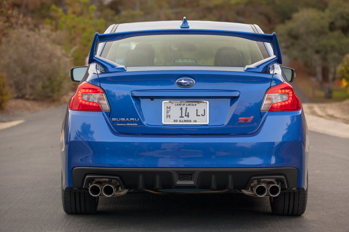 Subaru WRX STi rear 