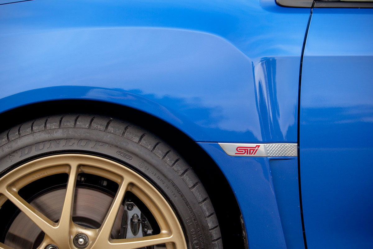 Subaru WRX STi wheels 