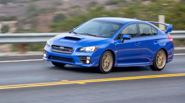 Subaru WRX STi in action