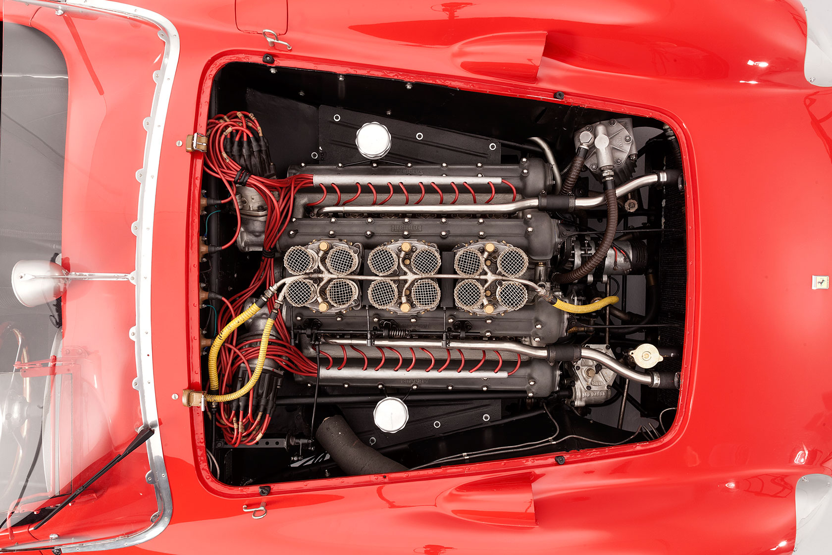 1957 Ferrari 335 engine - most expensive cars