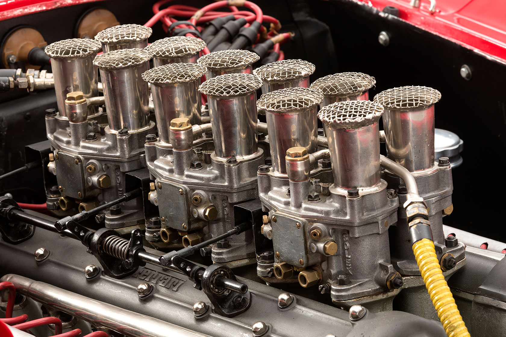 1957 Ferrari 335 engine - most expensive cars