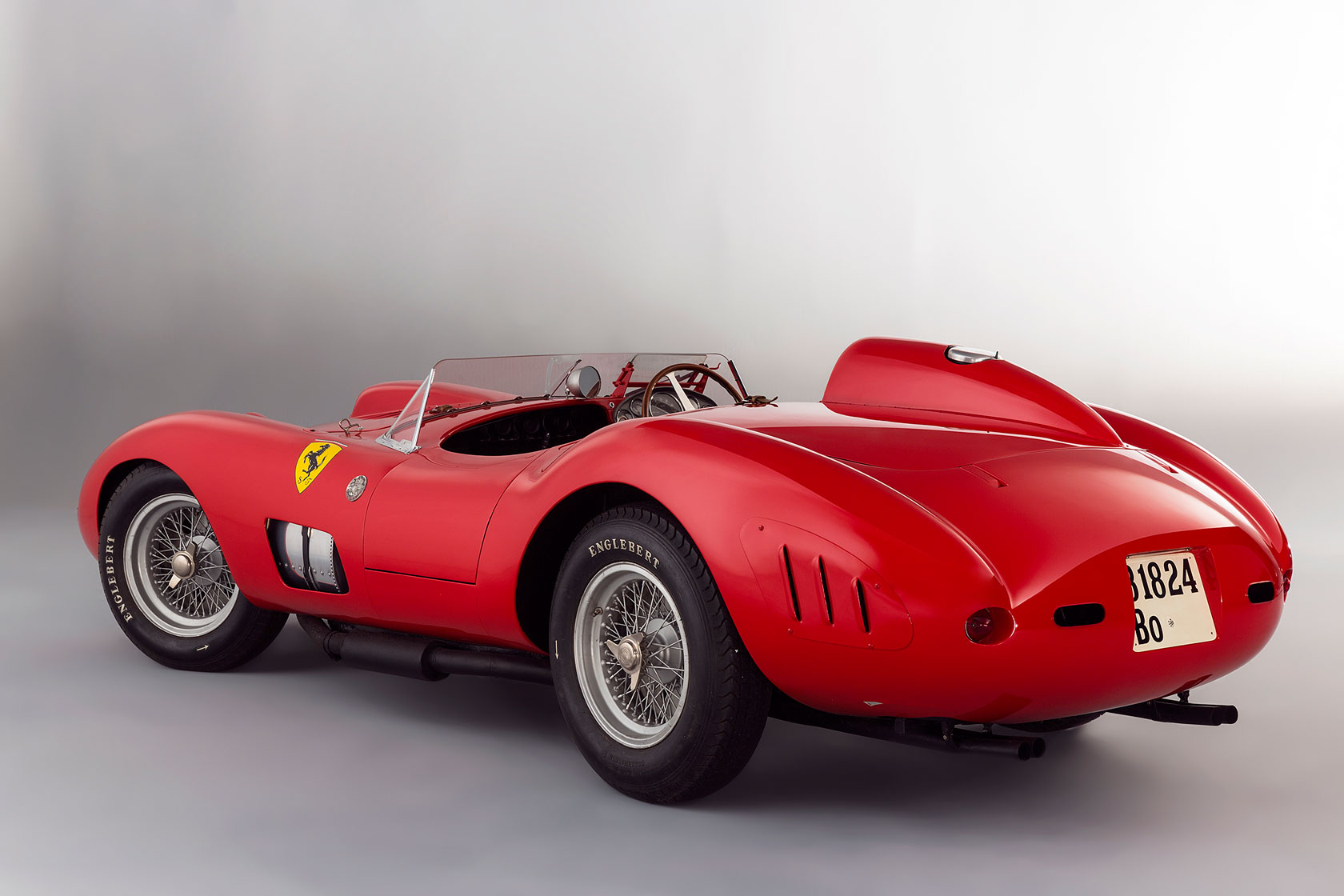 1957 Ferrari 335 rear three quarter - most expensive cars