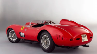 1957 Ferrari 335 rear three quarter - most expensive cars