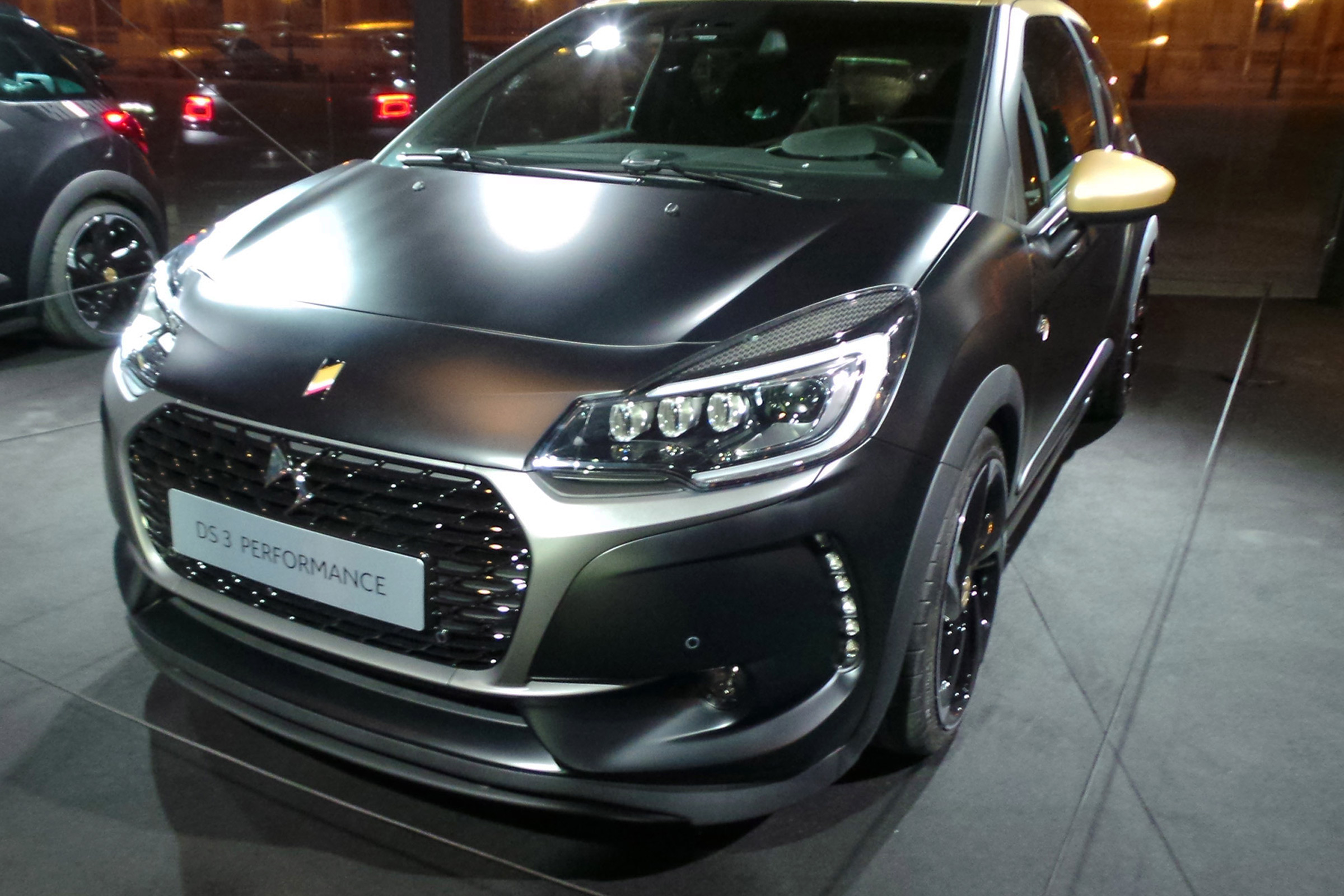 DS 3 hatchback 2016 - DS Performance front quarter reveal