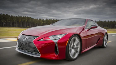 Lexus LC500 front tracking