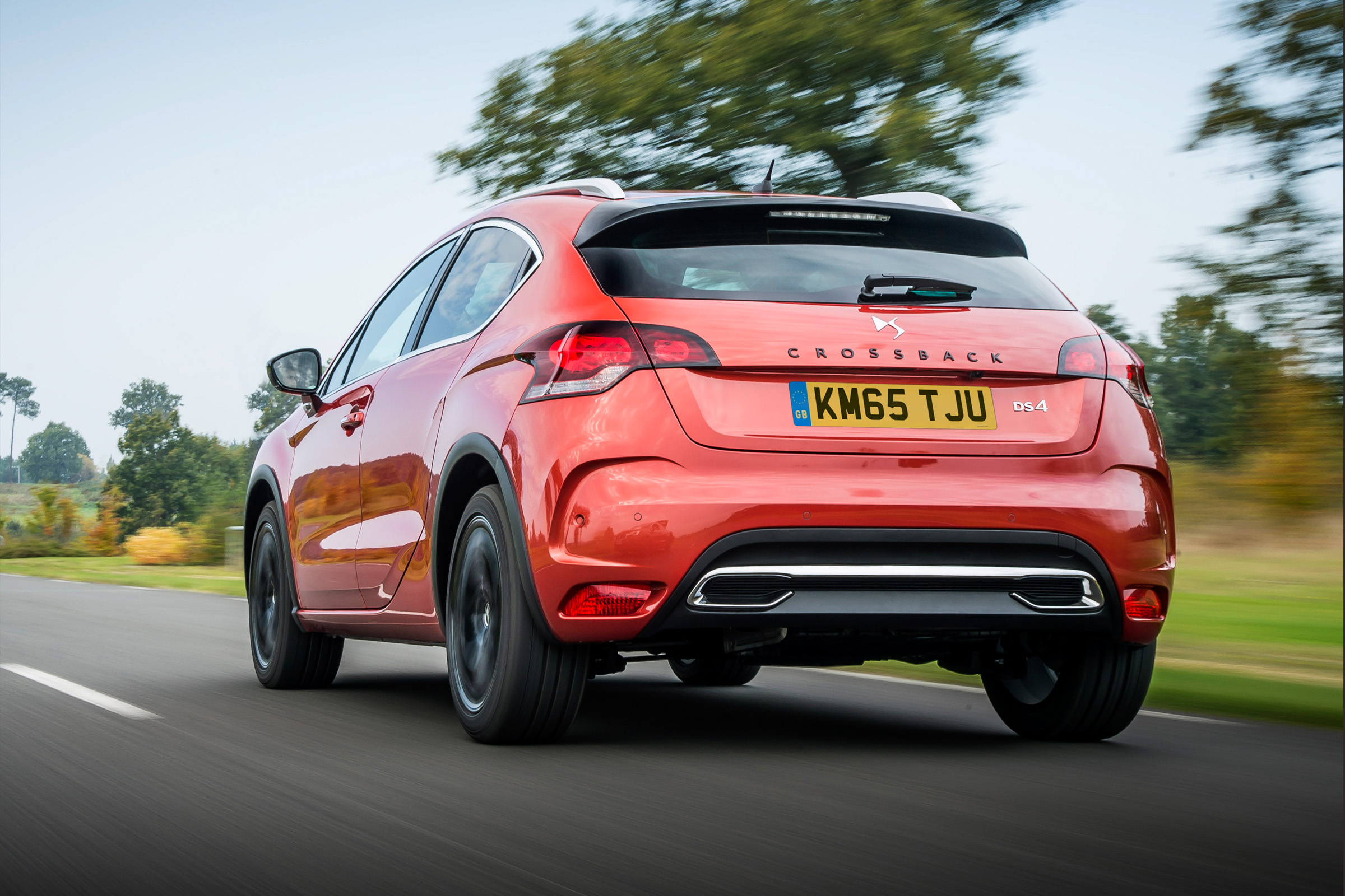 DS 4 Crossback 2016 - rear tracking