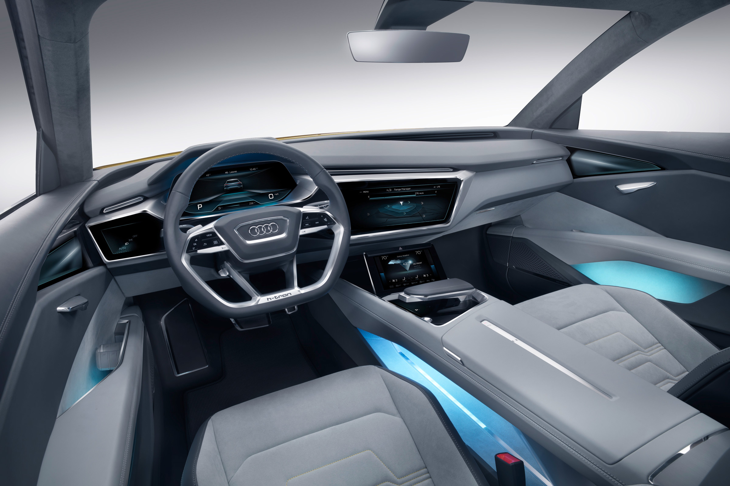 Audi h-tron concept - interior 2