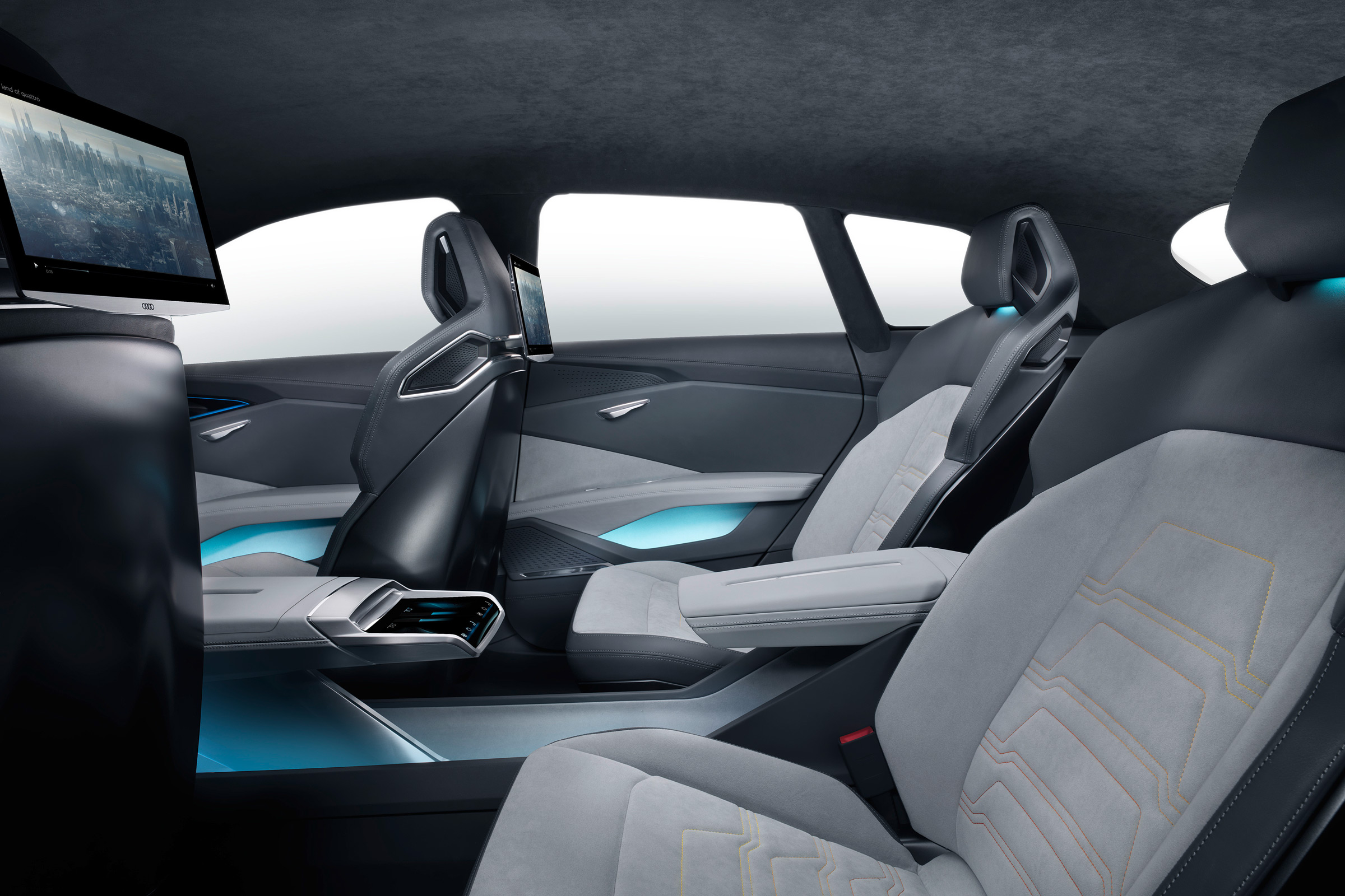 Audi h-tron concept - rear seats