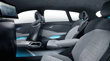 Audi h-tron concept - rear seats