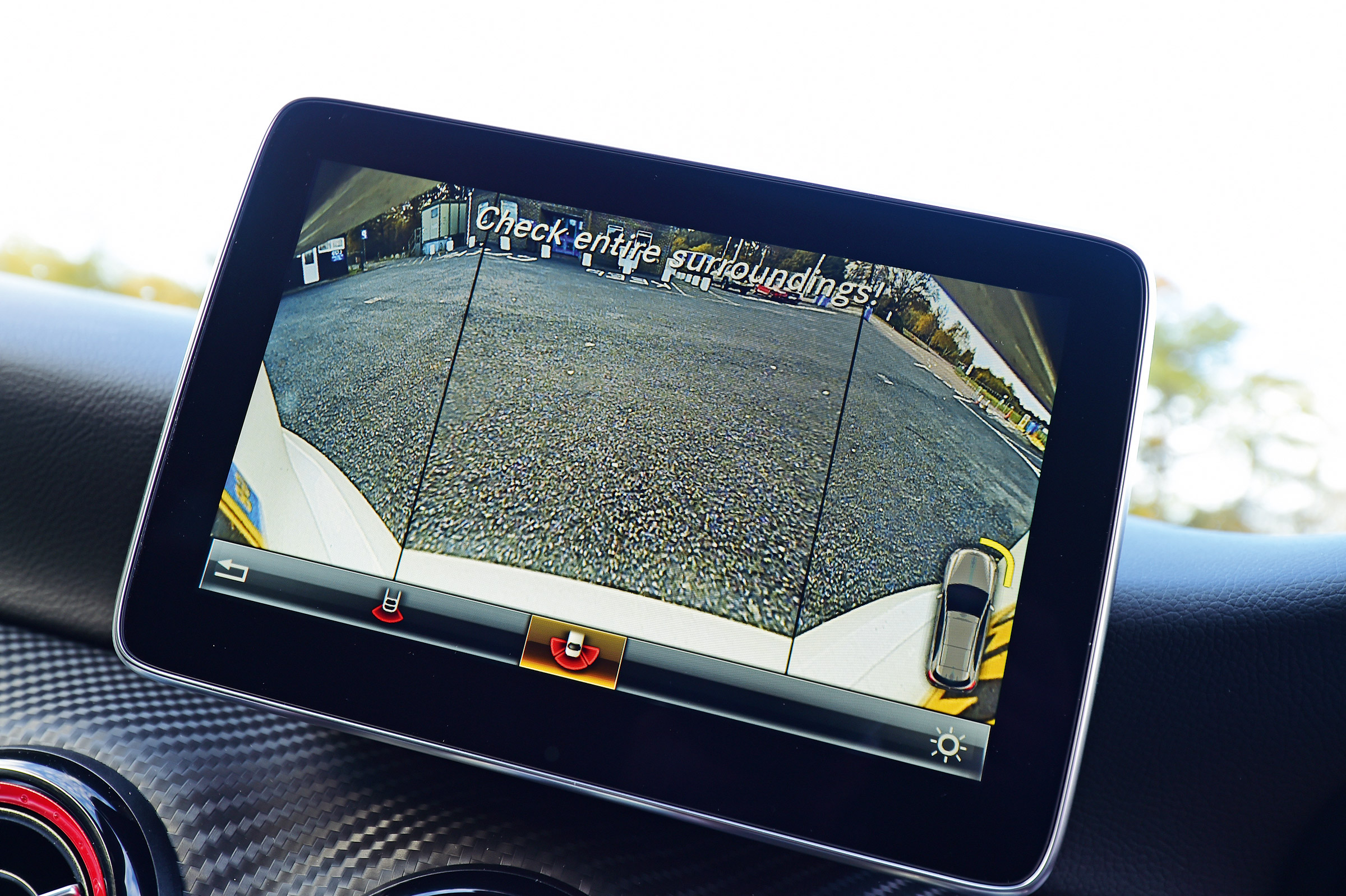Mercedes A 250 AMG - reversing camera