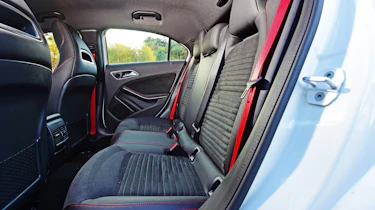 Mercedes A 250 AMG - rear seats