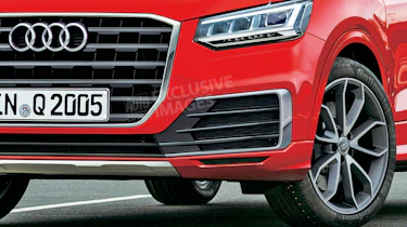 Audi Q2 exclusive - detail red