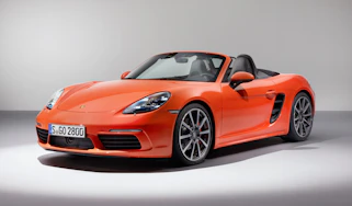 Porsche 718 Boxster - front quarter
