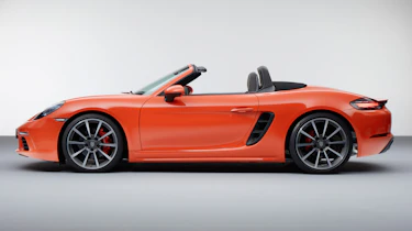 Porsche 718 Boxster - side