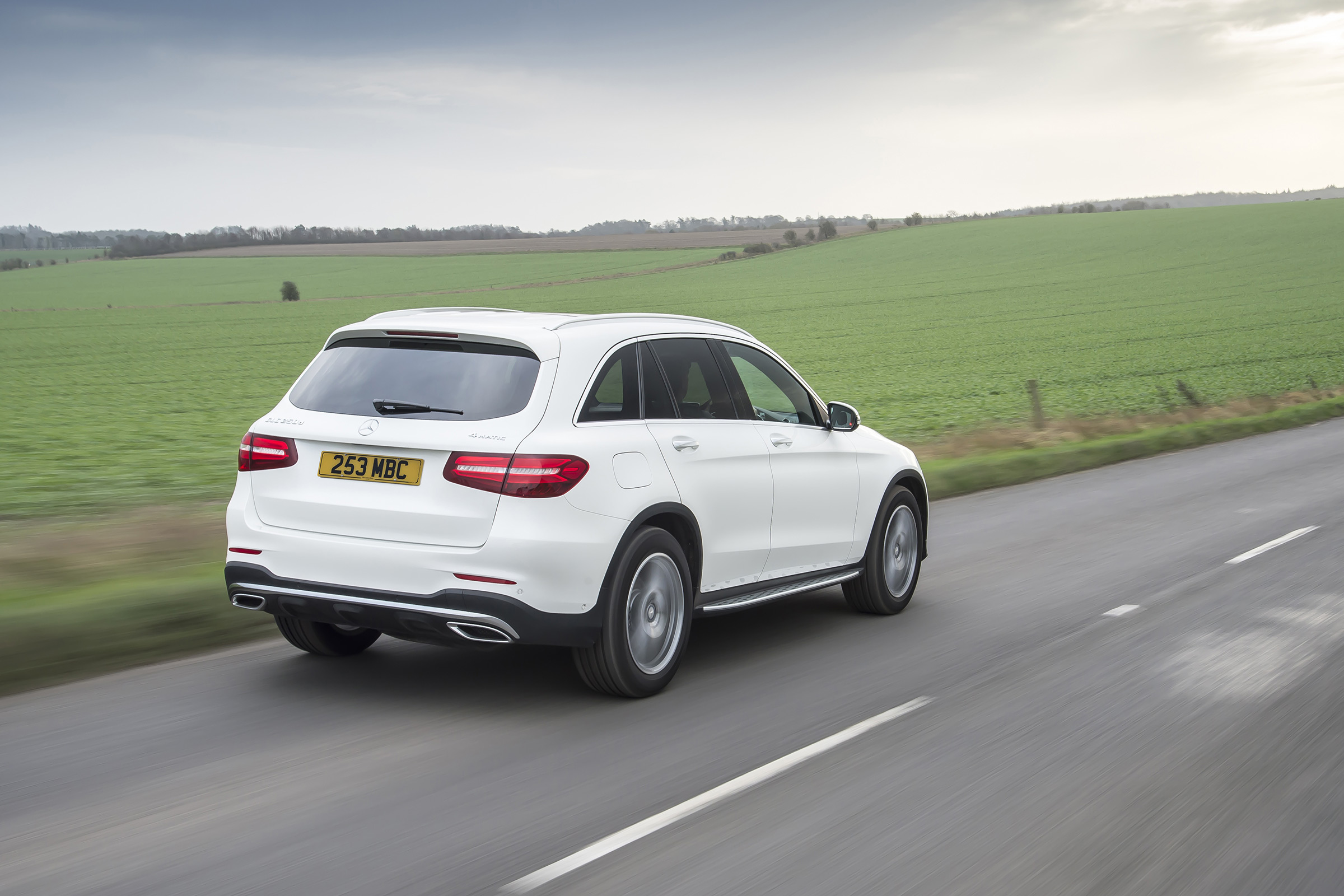 Mercedes GLC 250d 2016 - rear tracking