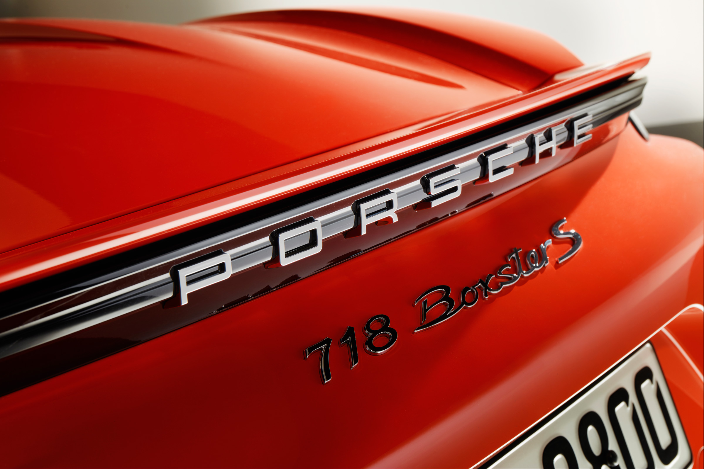Porsche 718 Boxster - spoiler