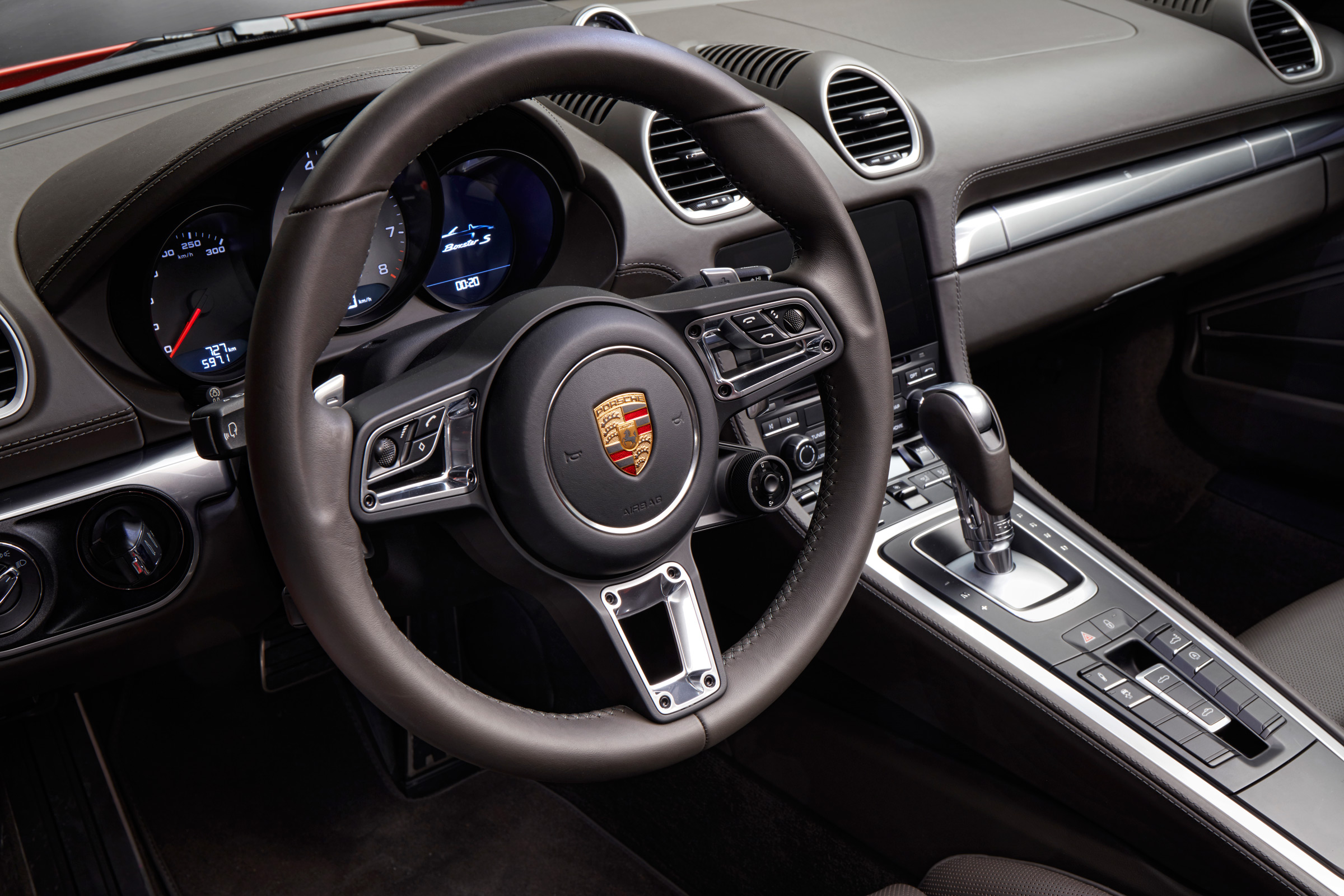 Porsche 718 Boxster - dashboard 2