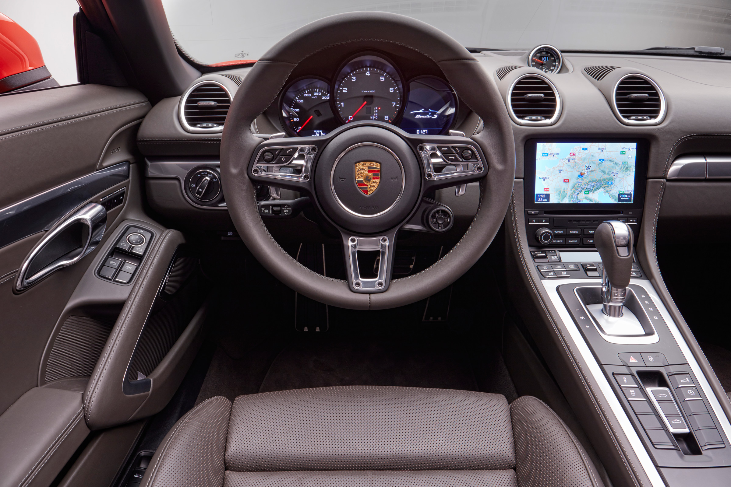 Porsche 718 Boxster - dashboard