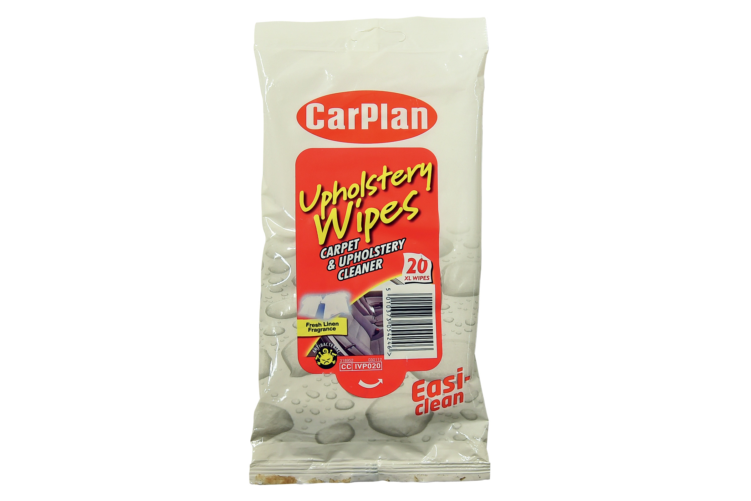 CarPlan Upholstery Wipes