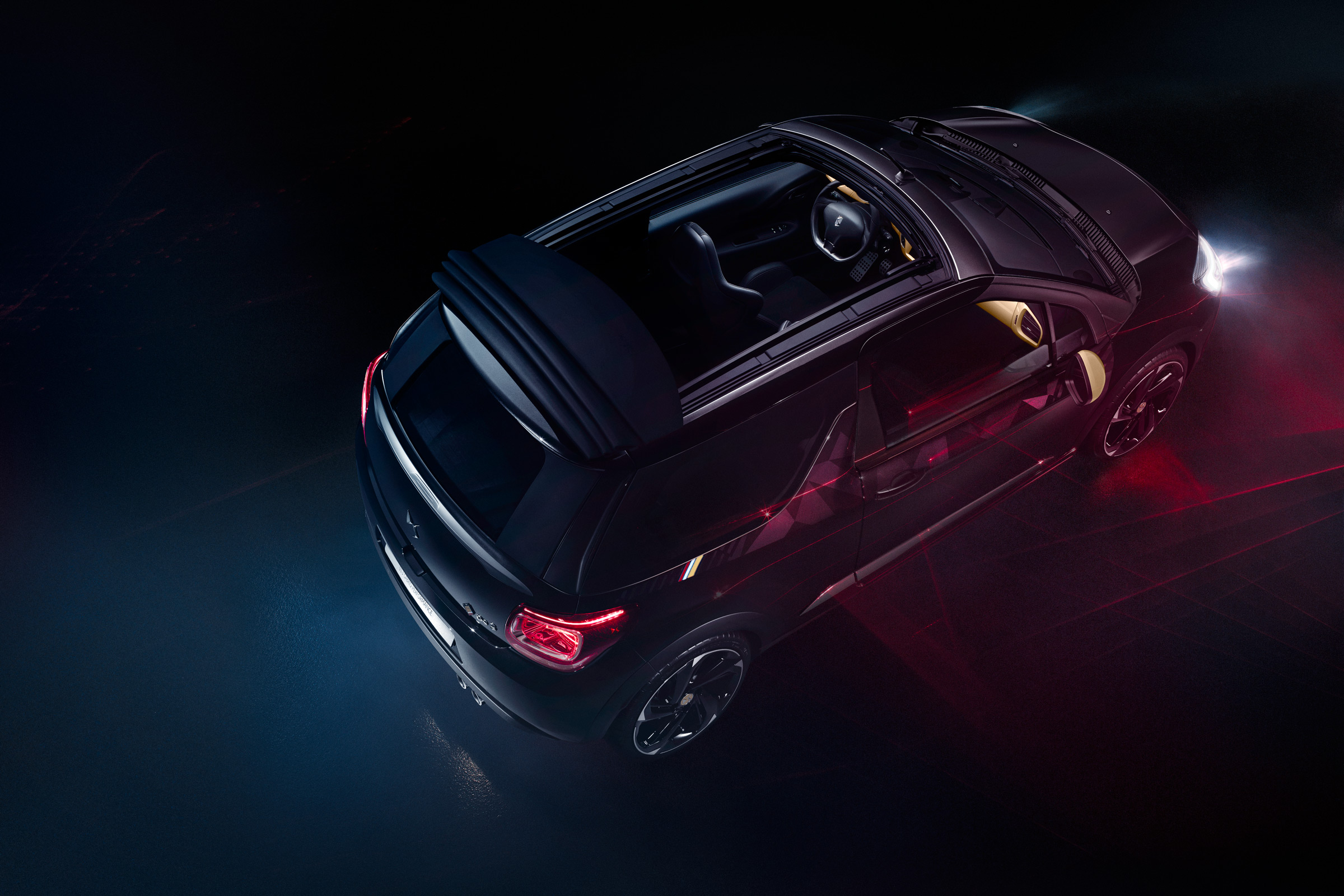 DS 3 Performance official - cabrio rear quarter
