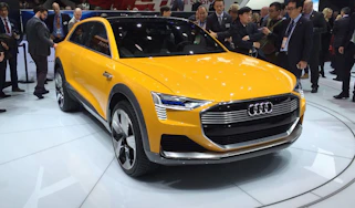 Audi h-tron concept - show front quarter