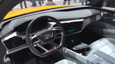 Audi h-tron concept - show interior