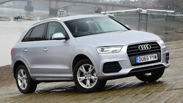 Audi Q3 group test - front quarter