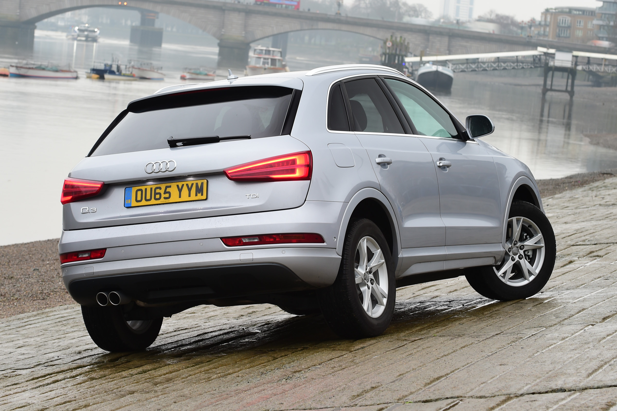Audi Q3 group test - rear quarter