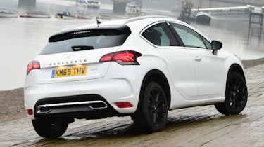 DS 4 Crossback group test - rear quarter