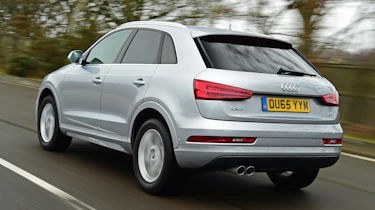 Audi Q3 group test - rear tracking