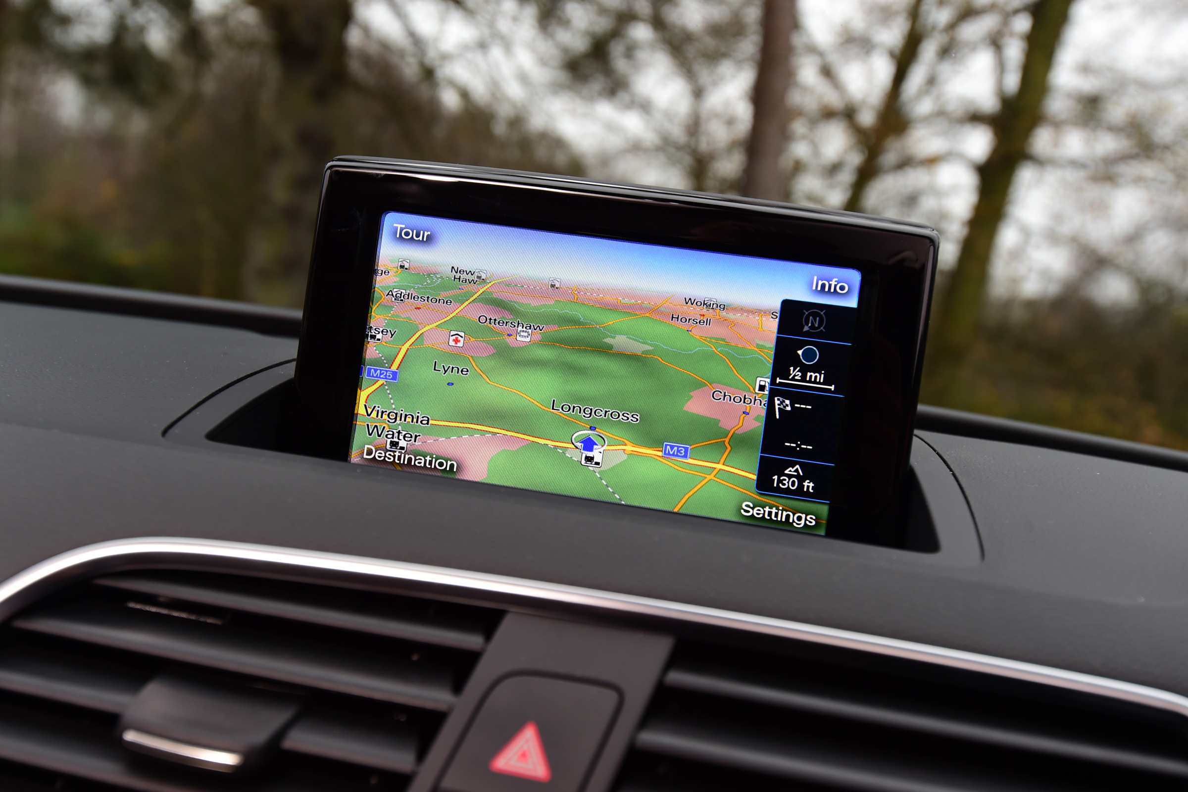 Audi Q3 group test - infotainment