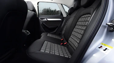 Audi Q3 group test - rear seats