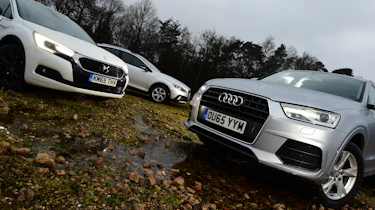 DS 4 Crossback vs Audi Q3 vs Volvo V40 Cross Country - crossover battle