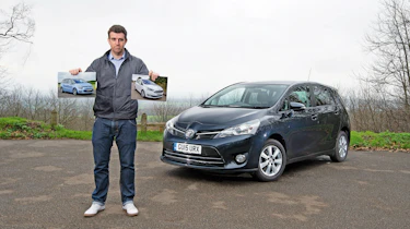Toyota Verso - against rivals