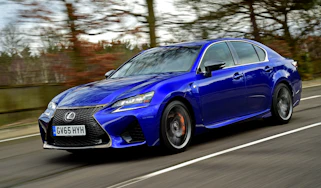 New Lexus GS F 2016 - front tracking 2