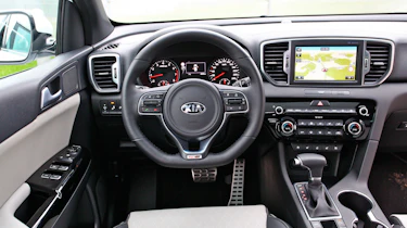 New Kia Sportage SUV 2016 - dashboard
