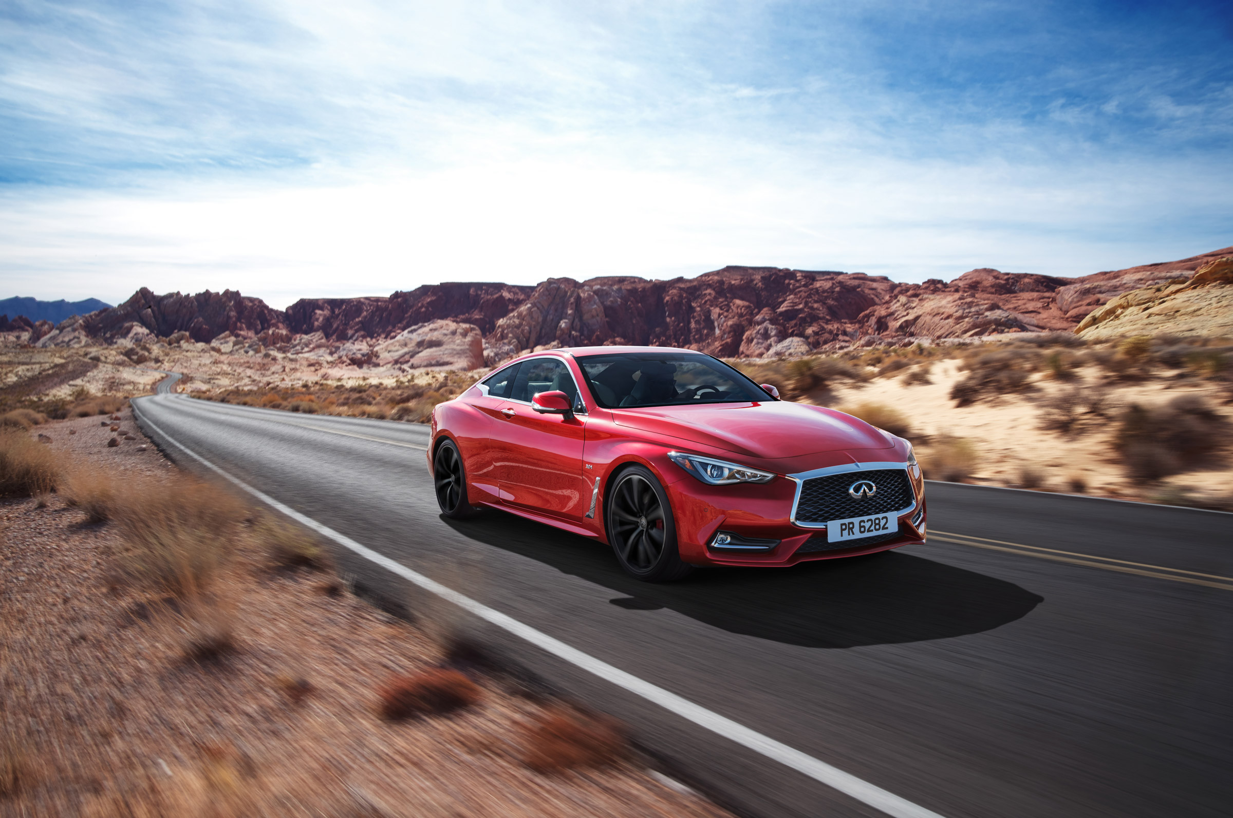 Infiniti Q60 - front tracking