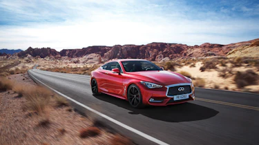 Infiniti Q60 - front tracking
