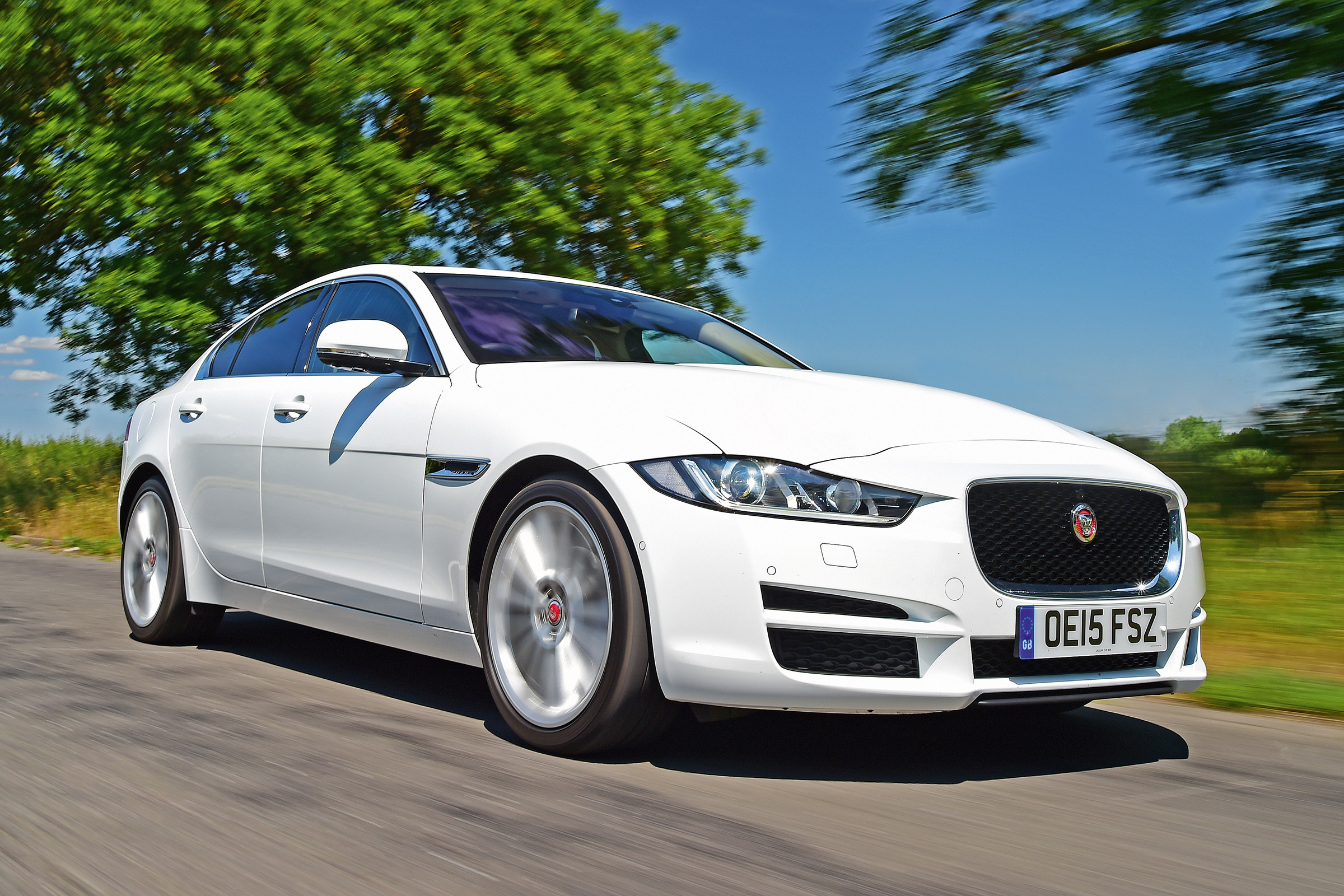 Jaguar XE - front
