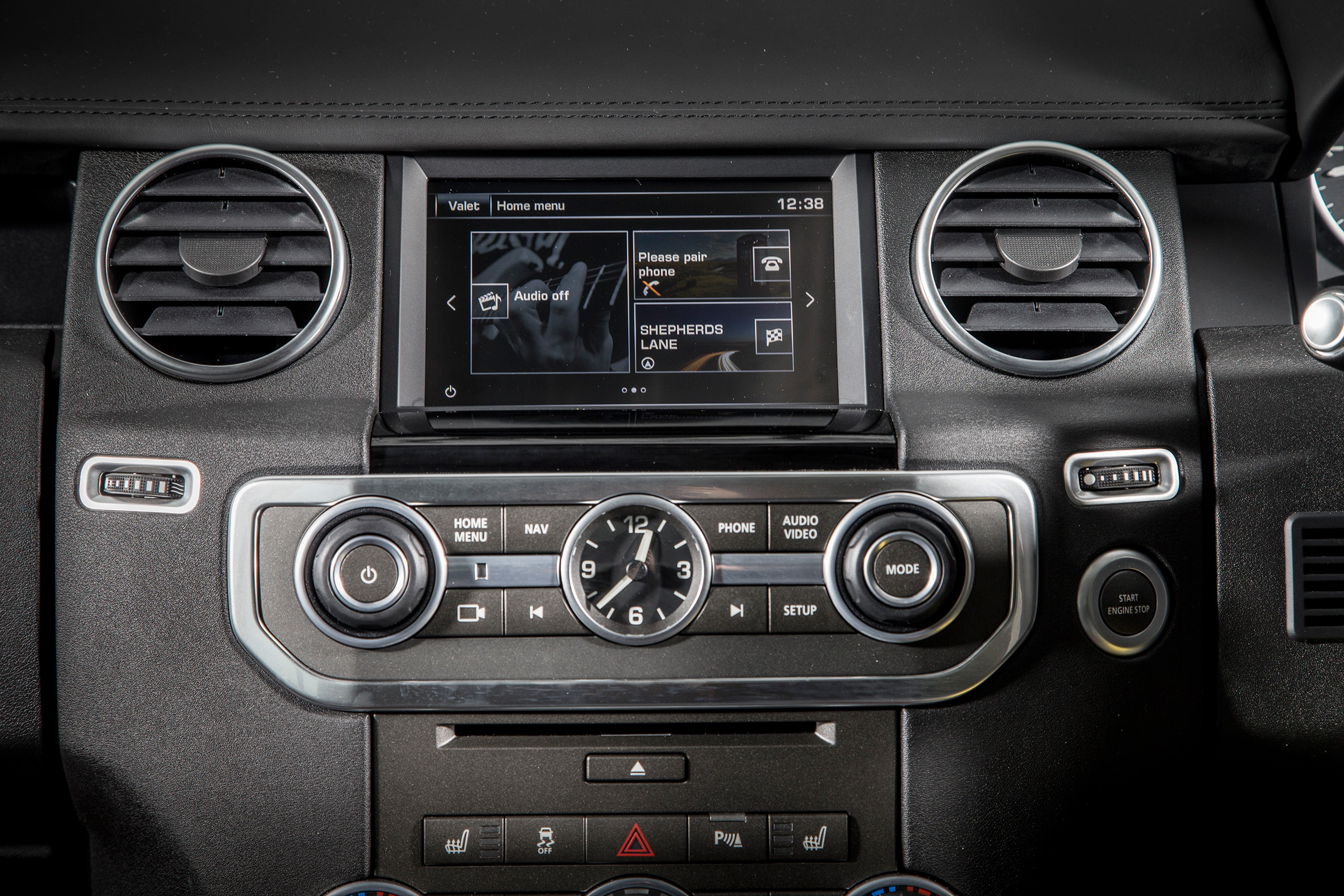 Land Rover Discovery Landmark centre console