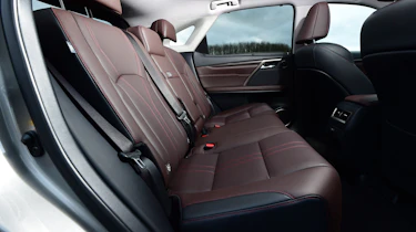 Lexus RX - rear seats